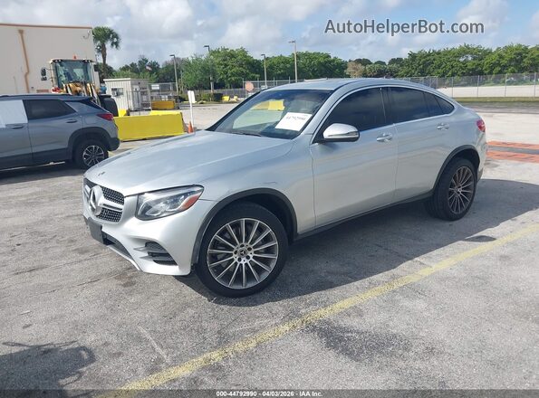 WDC0J4KBXKF497264 2019 MERCEDES-BENZ GLC 300 COUPE Silver წინა მარცხენა ხედი სამი მეოთხედიდან