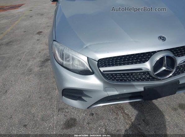WDC0J4KBXKF497264 2019 MERCEDES-BENZ GLC 300 COUPE Silver 