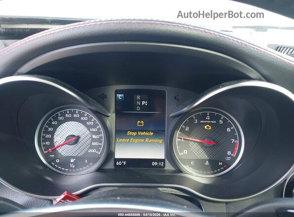 WDC0J8JB8KF568809 2019 MERCEDES-BENZ AMG GLC 63 COUPE Gray Widok tylnych siedzeń