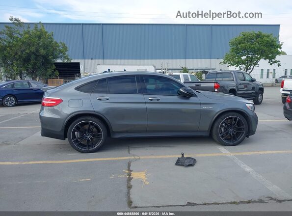 WDC0J8JB8KF568809 2019 MERCEDES-BENZ AMG GLC 63 COUPE Gray Widok wnętrza z tyłu