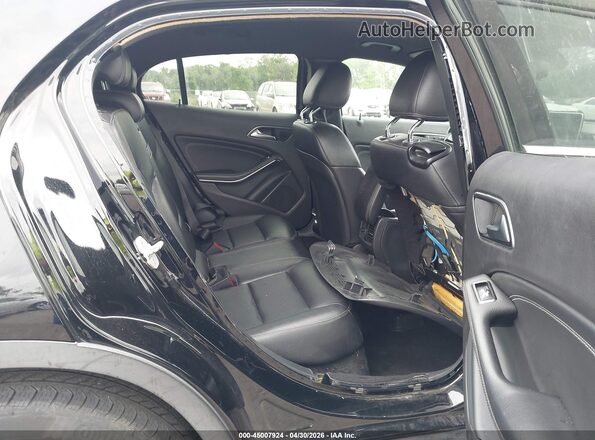 WDCTG4EB0GJ224734 2016 MERCEDES-BENZ GLA 250 Black VIN კოდის სტიკერის ხედი