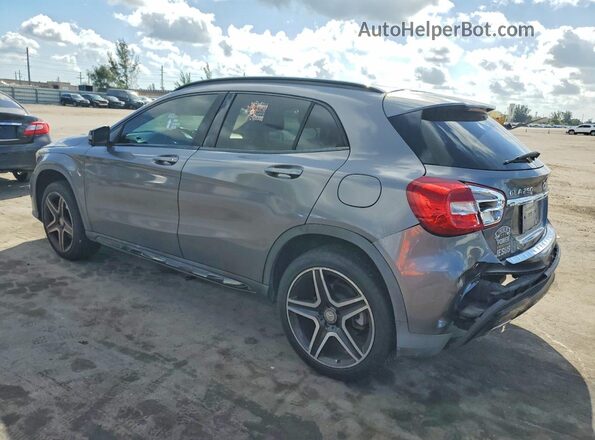 WDCTG4EB1GJ221017 2016 MERCEDES-BENZ GLA Gray Trasero izquierdo