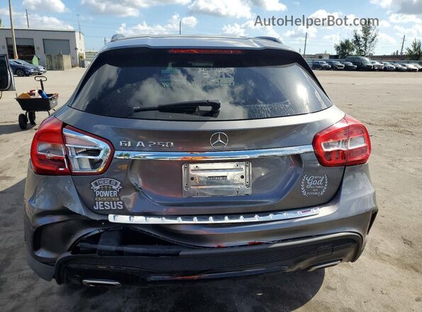 WDCTG4EB1GJ221017 2016 MERCEDES-BENZ GLA Gray Vista trasera