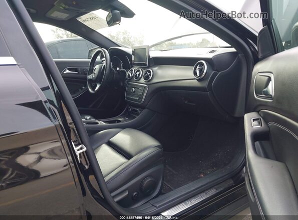 WDCTG4EB1GJ222412 2016 MERCEDES-BENZ GLA 250 Black Widok wnętrza z przodu