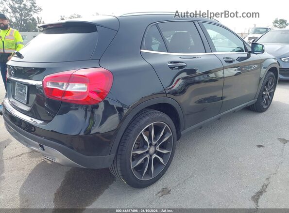 WDCTG4EB1GJ222412 2016 MERCEDES-BENZ GLA 250 Black Tył prawy