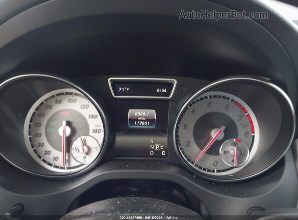 WDCTG4EB1GJ222412 2016 MERCEDES-BENZ GLA 250 Black Widok tylnych siedzeń