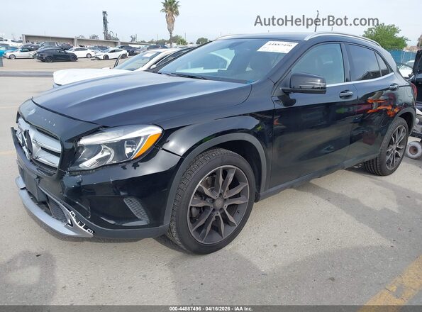 WDCTG4EB1GJ222412 2016 MERCEDES-BENZ GLA 250 Black Przód lewy