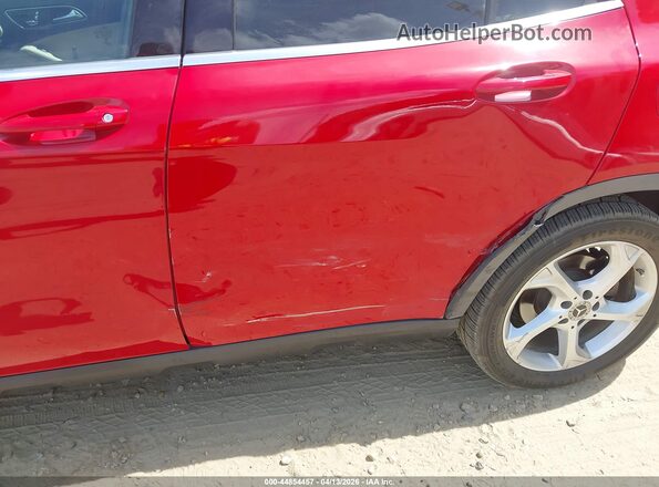 WDCTG4EB1JJ482834 2018 MERCEDES-BENZ GLA 250 Red Widok z przodu