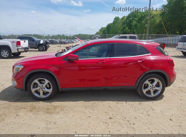 WDCTG4EB1JJ482834 2018 MERCEDES-BENZ GLA 250 Red Widok wnętrza 360 stopni