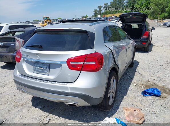 WDCTG4EB2GJ210818 2016 MERCEDES-BENZ GLA 250 Silver უკანა მარჯვენა