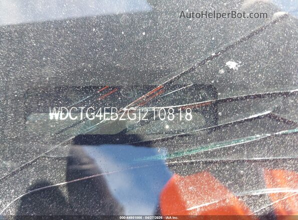 WDCTG4EB2GJ210818 2016 MERCEDES-BENZ GLA 250 Silver ძრავის განყოფილების ხედი