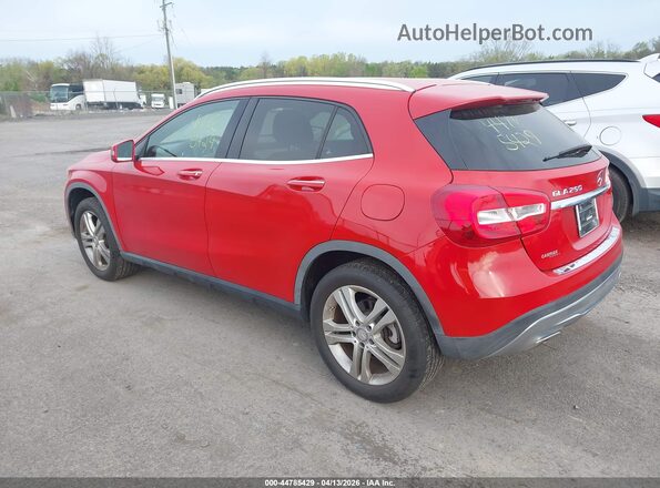 WDCTG4EB3GJ201366 2016 MERCEDES-BENZ GLA 250 Red Հետևի ձախ