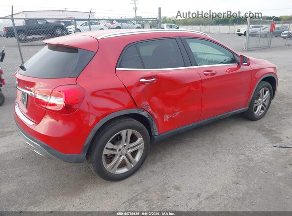 WDCTG4EB3GJ201366 2016 MERCEDES-BENZ GLA 250 Red Հետևի աջ