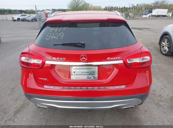 WDCTG4EB3GJ201366 2016 MERCEDES-BENZ GLA 250 Red 