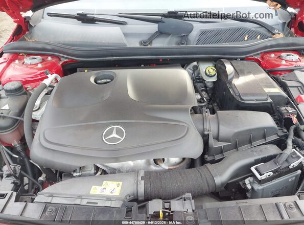 WDCTG4EB3GJ201366 2016 MERCEDES-BENZ GLA 250 Red Հետևի տեսք