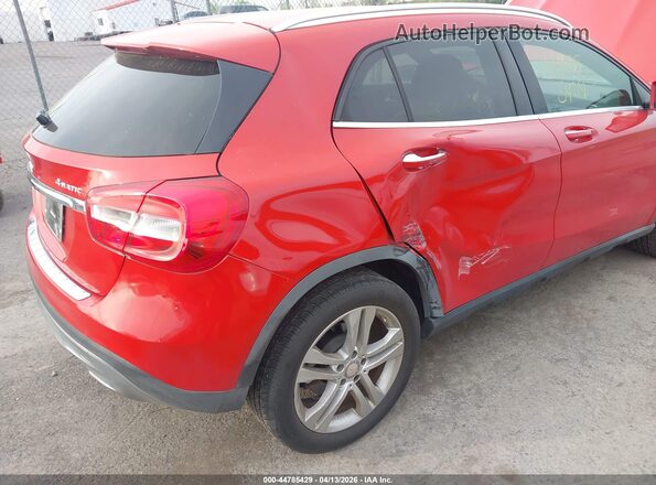WDCTG4EB3GJ201366 2016 MERCEDES-BENZ GLA 250 Red 