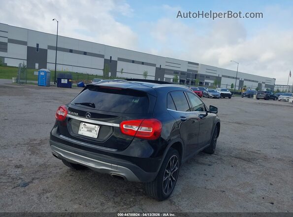 WDCTG4EB3GJ240412 2016 MERCEDES-BENZ GLA 250 Black Tył prawy