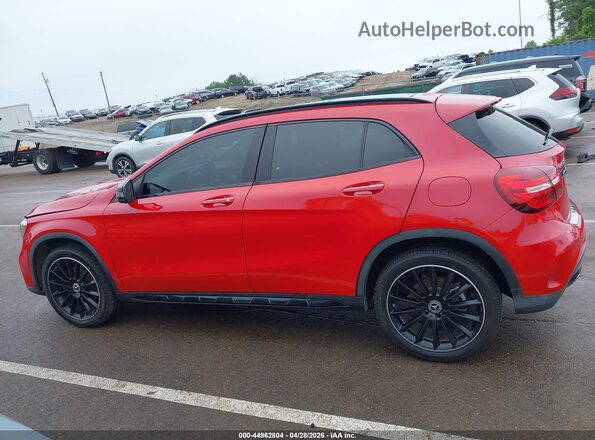WDCTG4EB3KU011638 2019 MERCEDES-BENZ GLA 250 Red სალონის 360-გრადუსიანი ხედი