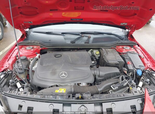 WDCTG4EB3KU011638 2019 MERCEDES-BENZ GLA 250 Red უკანა ხედი