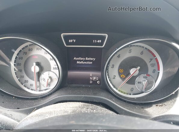 WDCTG4EB4GJ190720 2016 MERCEDES-BENZ GLA 250 Gray Вид задніх сидінь