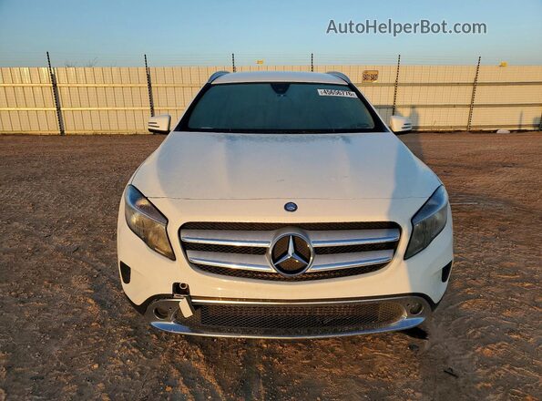 WDCTG4EB5HJ336334 2017 MERCEDES-BENZ GLA White Widok z przodu