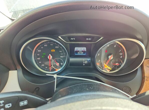 WDCTG4EB7KJ581613 2019 MERCEDES-BENZ GLA Black Вид щитка приладів