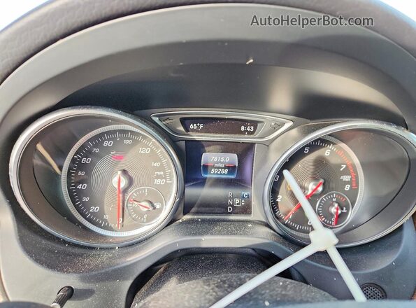 WDCTG4EB7LU022837 2020 MERCEDES-BENZ GLA White ხელსაწყოთა პანელის ხედი