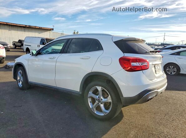 WDCTG4EB8JJ497668 2018 MERCEDES-BENZ GLA Белый Задняя левая четверть