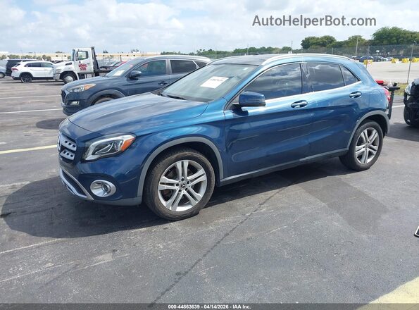 WDCTG4EB9KJ616328 2019 MERCEDES-BENZ GLA 250 Blue Front left