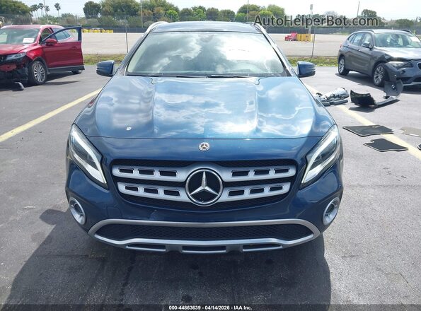 WDCTG4EB9KJ616328 2019 MERCEDES-BENZ GLA 250 Blue Rear interior view