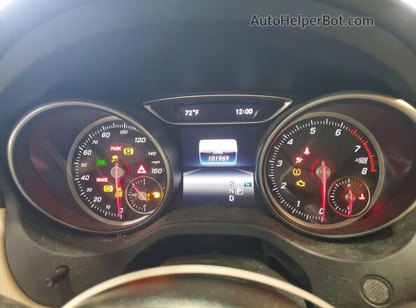 WDCTG4GB2LU021611 2020 MERCEDES-BENZ GLA White Вид щитка приладів