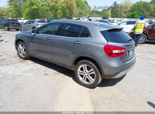 WDCTG4GB7GJ213971 2016 MERCEDES-BENZ GLA 250 Серый Задняя левая четверть