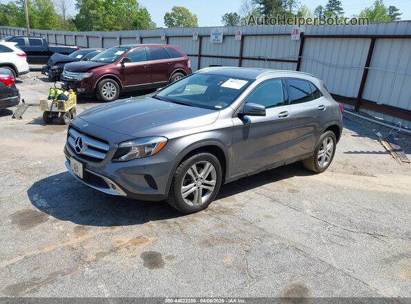 WDCTG4GB7GJ213971 2016 MERCEDES-BENZ GLA 250 Серый Передняя левая четверть