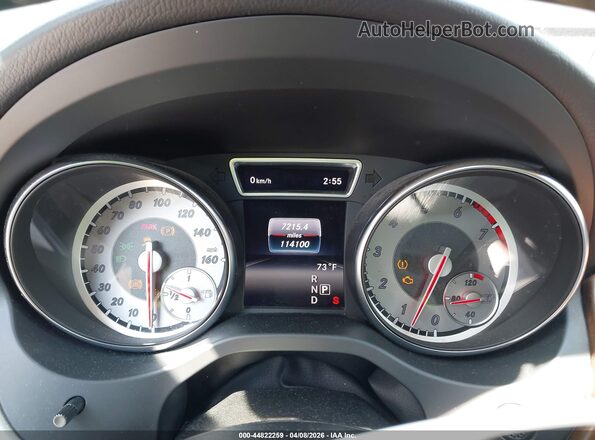 WDCTG4GB7GJ213971 2016 MERCEDES-BENZ GLA 250 Серый Вид задних сидений
