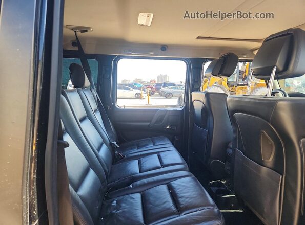 WDCYC3KF3GX252172 2016 MERCEDES-BENZ G-CLASS Black Rear seats view