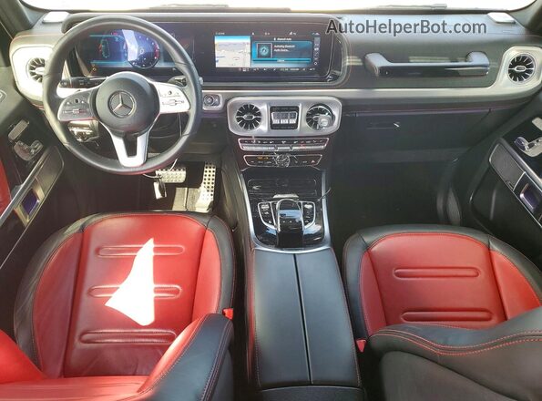 WDCYC6BJ3KX299913 2019 MERCEDES-BENZ G-CLASS White წინა პანელის ხედი