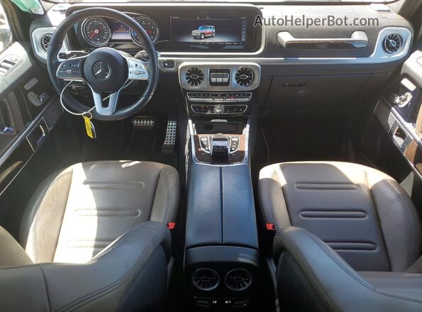 WDCYC6BJ5KX306912 2019 MERCEDES-BENZ G-CLASS Gray Առջևի վահանակի տեսք