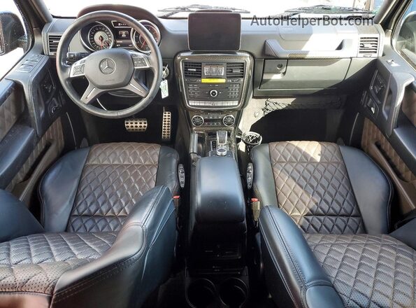 WDCYC7DFXHX276944 2017 MERCEDES-BENZ G-CLASS Black Vista del salpicadero