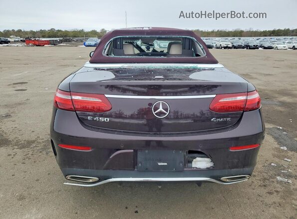 WDD1K6JB2KF076987 2019 MERCEDES-BENZ E Burgundy Հետևի տեսք