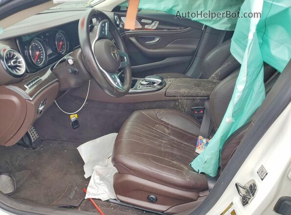 WDD2J5JB1KA028265 2019 MERCEDES-BENZ CLS-CLASS Белый Вид салона спереди