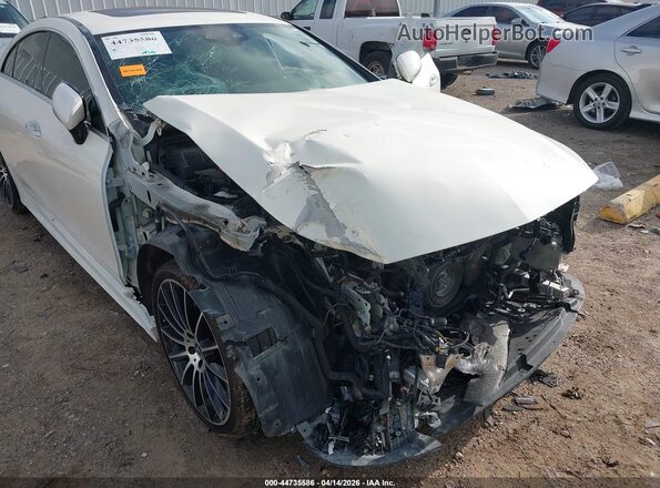 WDD2J5JB2KA040876 2019 MERCEDES-BENZ CLS-CLASS Cream Widok z przodu