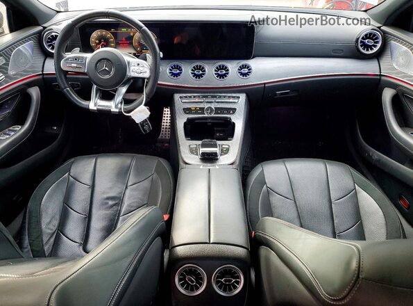 WDD2J6BB9KA028258 2019 MERCEDES-BENZ CLS-CLASS Charcoal Dashboard view