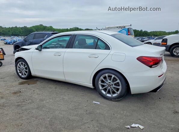 WDD3G4EB2KW001618 2019 MERCEDES-BENZ A Белый Задняя левая четверть