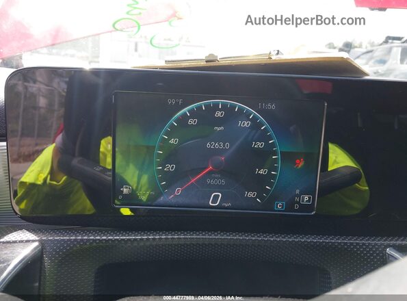 WDD3G4EB4KW035480 2019 MERCEDES-BENZ A 220 Красный Вид задних сидений