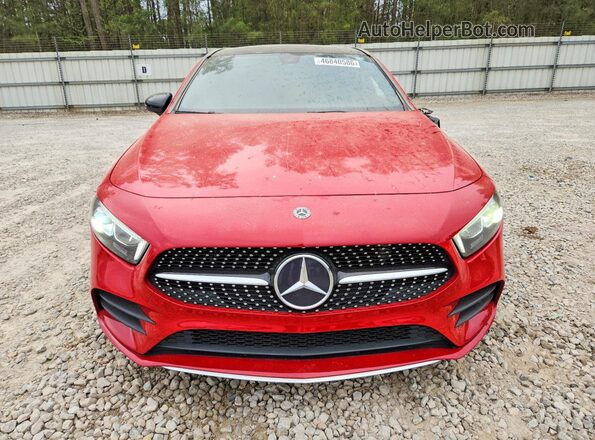 WDD3G4EB9KW023602 2019 MERCEDES-BENZ A Red Widok z przodu