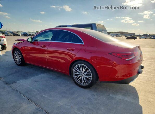 WDD5J4HB6LN034666 2020 MERCEDES-BENZ CLA-CLASS Red უკანა მარცხენა