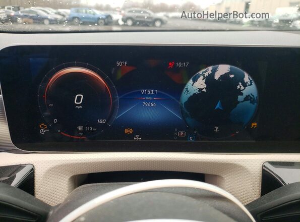WDD5J4HB7LN075274 2020 MERCEDES-BENZ CLA-CLASS Blue Սարքավորումների վահանակի տեսք
