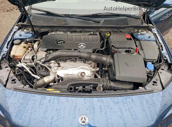 WDD5J4HB7LN075274 2020 MERCEDES-BENZ CLA-CLASS Blue Սալոնի հետևի տեսք