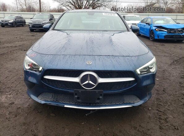 WDD5J4HB7LN075274 2020 MERCEDES-BENZ CLA-CLASS Blue Դիմացի տեսք