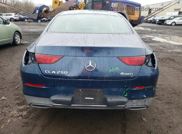 WDD5J4HB7LN075274 2020 MERCEDES-BENZ CLA-CLASS Blue Հետևի տեսք
